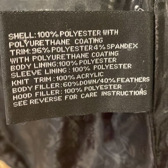 ❤️Last Chance Zero X Posure black quilted zip up jacket size M - Picture 9 of 11